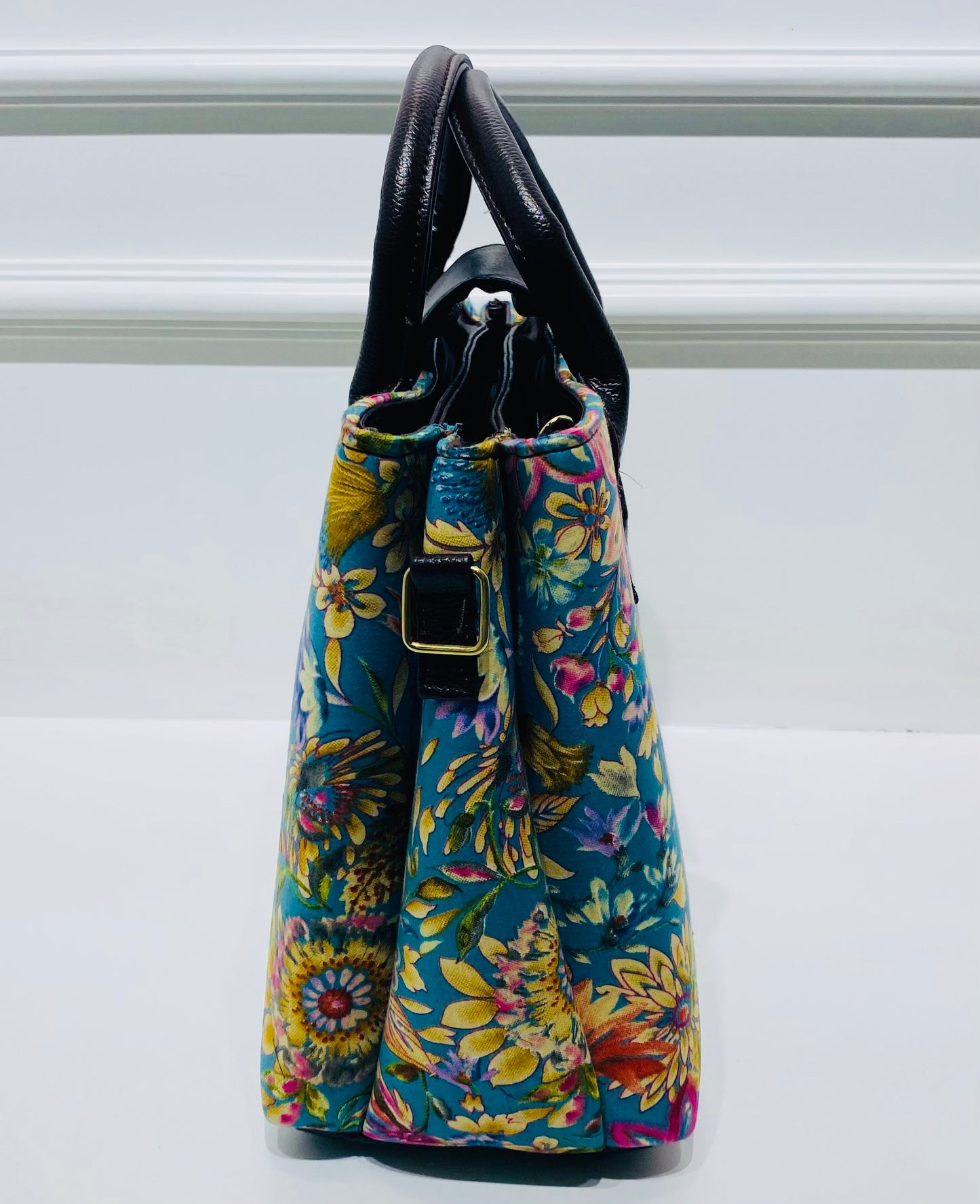 Midnight Garden 2-in-1 Handbag & Sling With Free Pouch