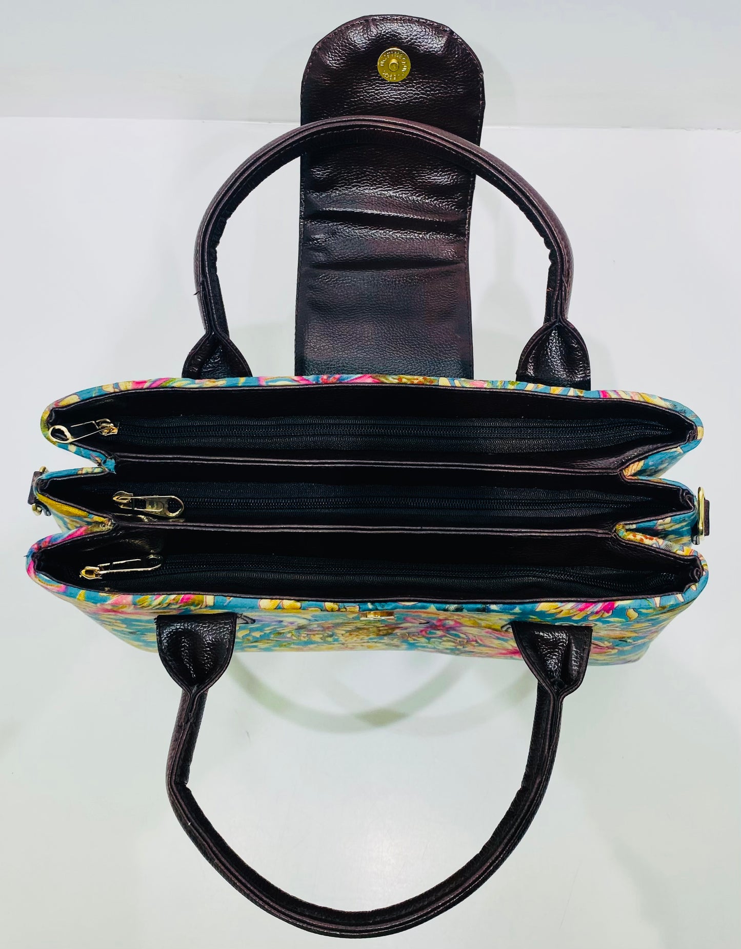 Midnight Garden 2-in-1 Handbag & Sling With Free Pouch