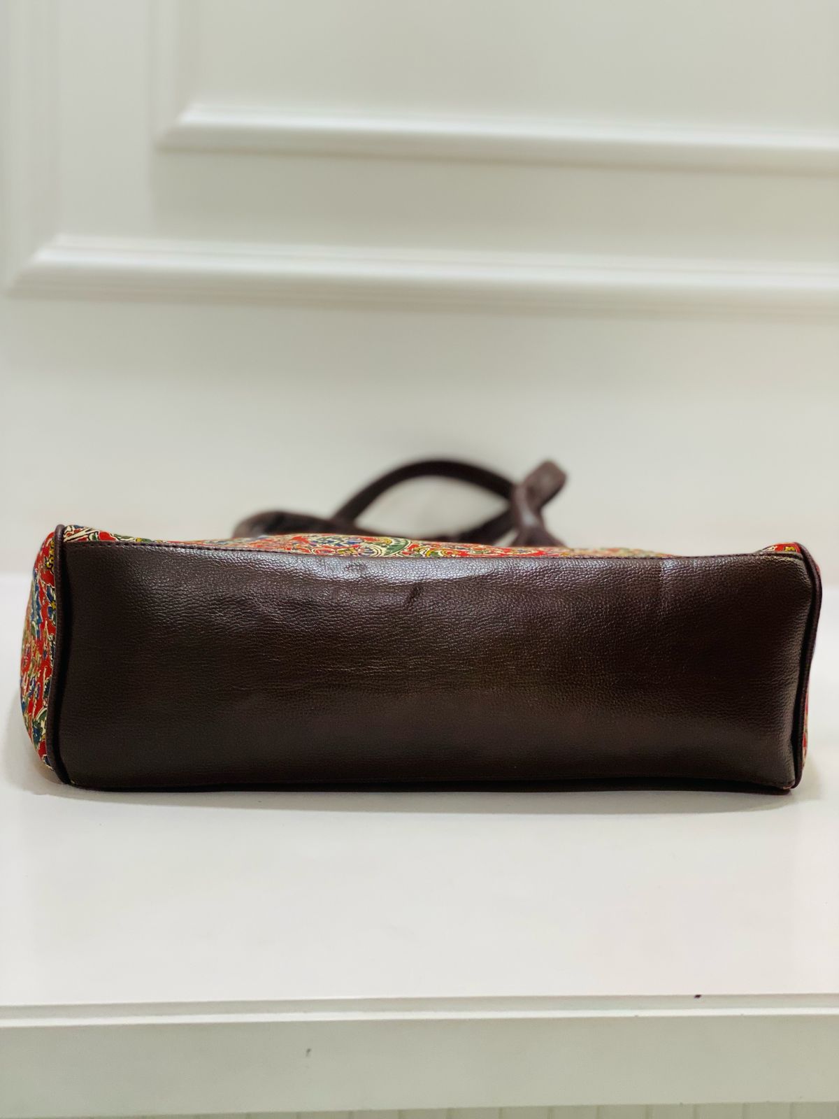 Red Ethnic Morvi Laptop Bag