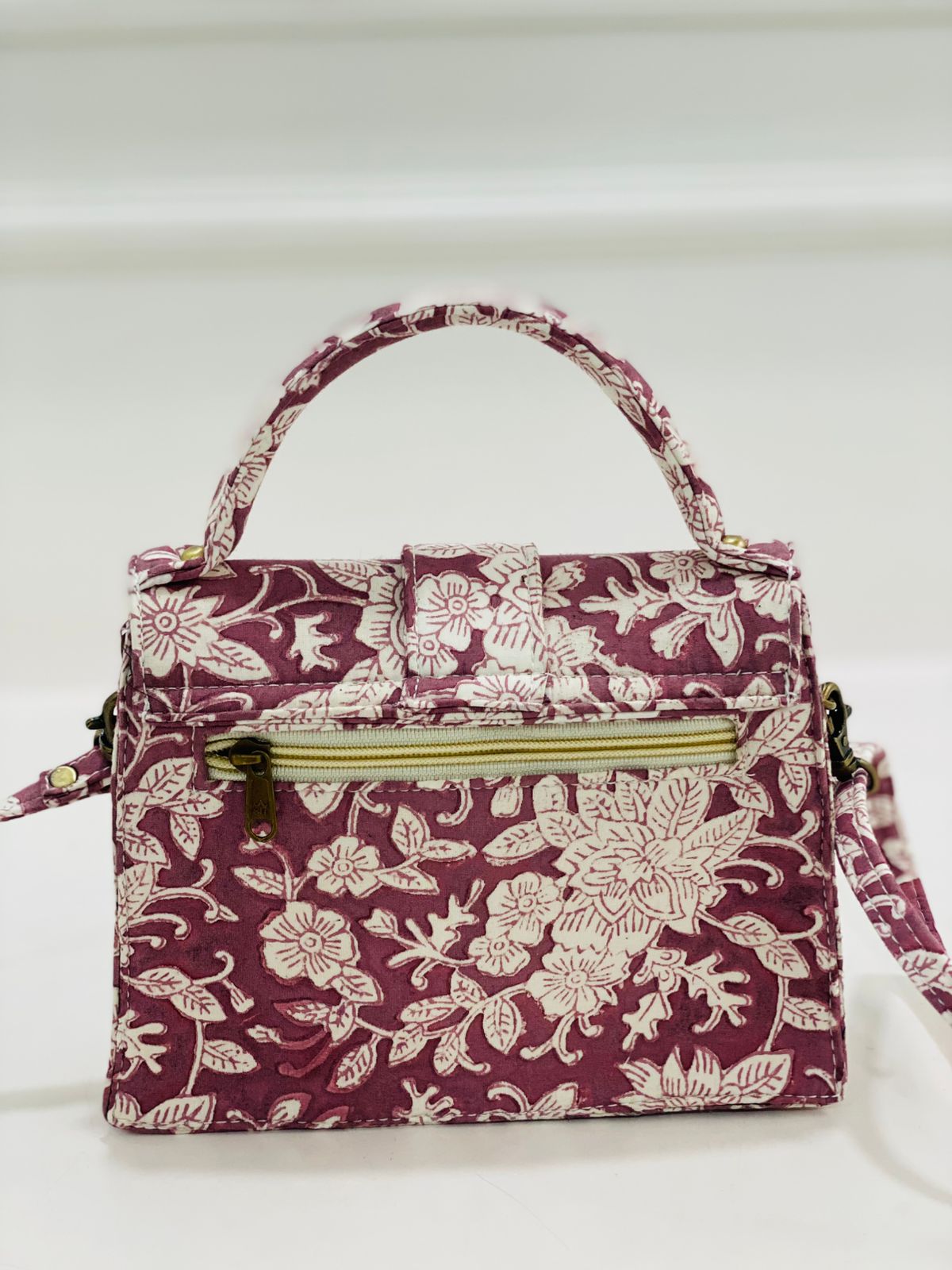 Gulnaar Hand Block Printed Sling Bag