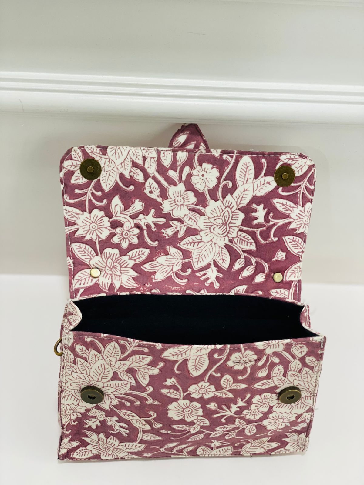 Gulnaar Hand Block Printed Sling Bag