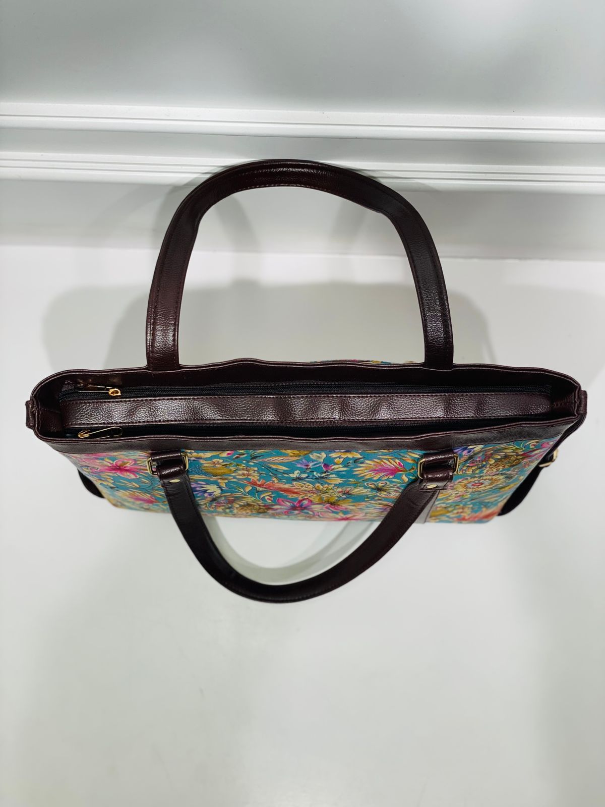 Summer Garden Office & Laptop Bag | Lightweight & Spacious Bag for Work, College & Travel