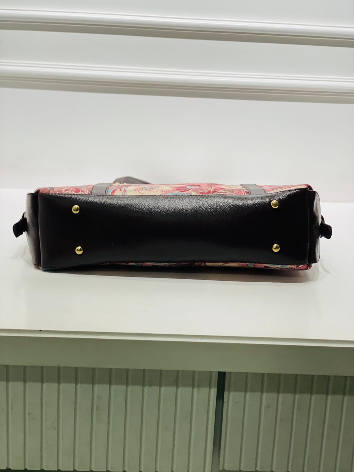 Blush Bloom Office & Laptop Bag – Elegant Floral Laptop Bag for Women