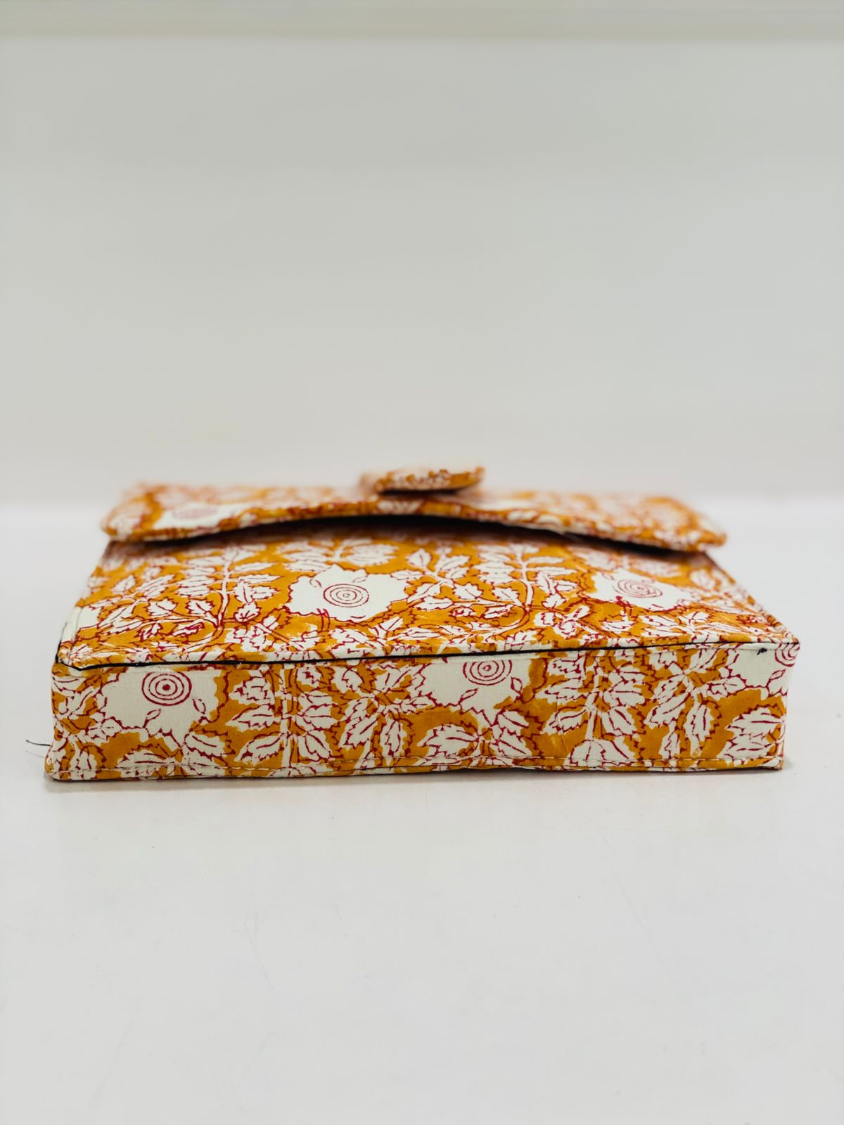 Marigold Bloom Hand Block Printed Sling Bag
